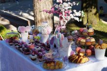 Christine Events sau masa uriașă cu dulciuri de la petrecerea ta