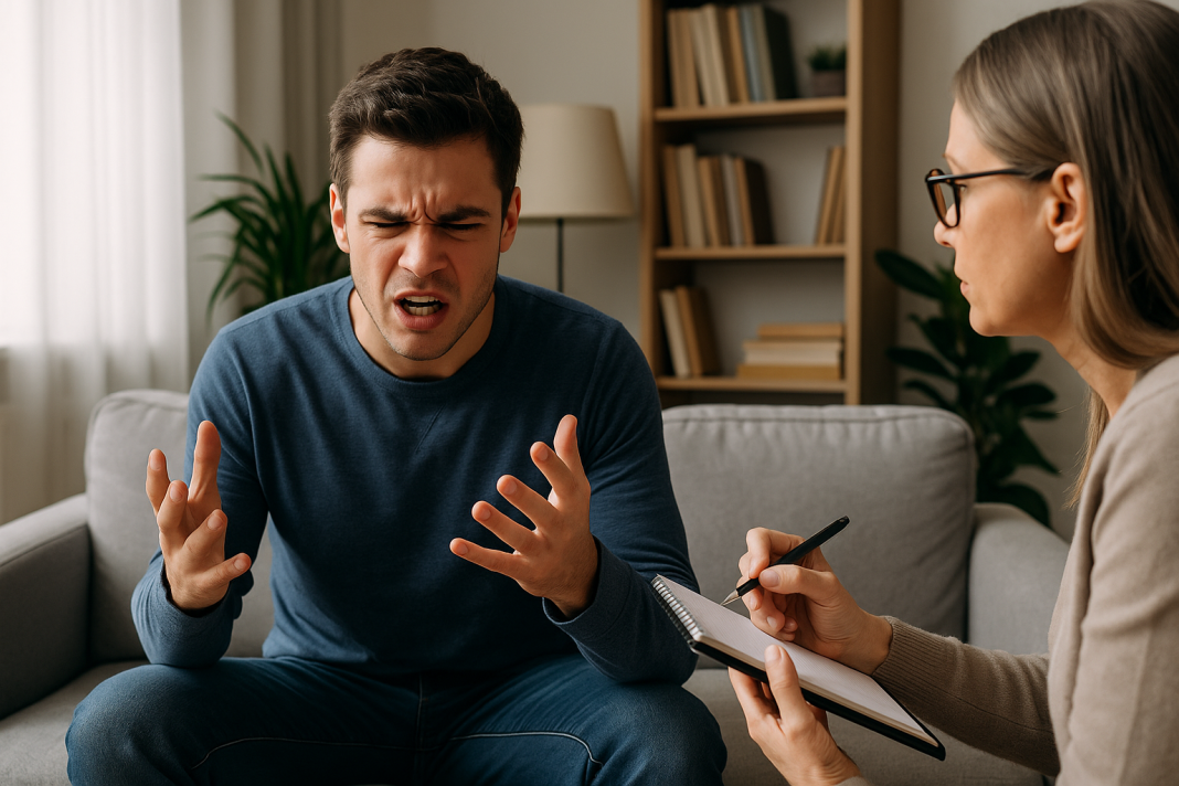 Terapia poate ajuta la gestionarea furiei?
