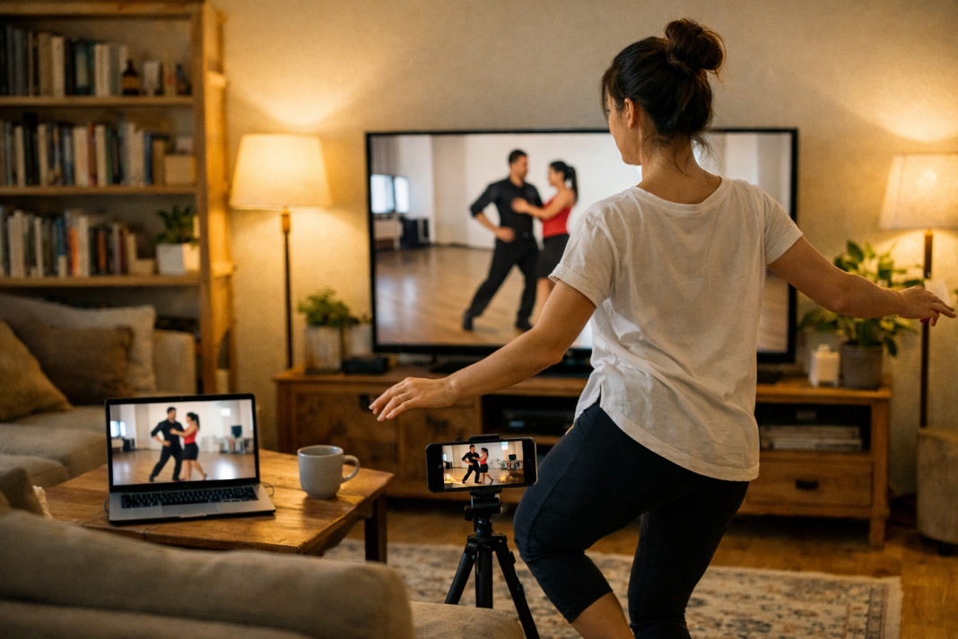 Pot să învăț să dansez online?