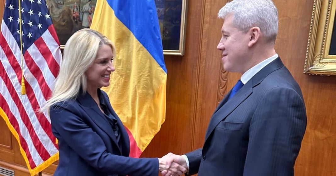 Întâlnire la Ministerul Justiției: Cătălin Predoiu, convorbiri cu procurorul general al Statelor Unite, Pamela Bondi
