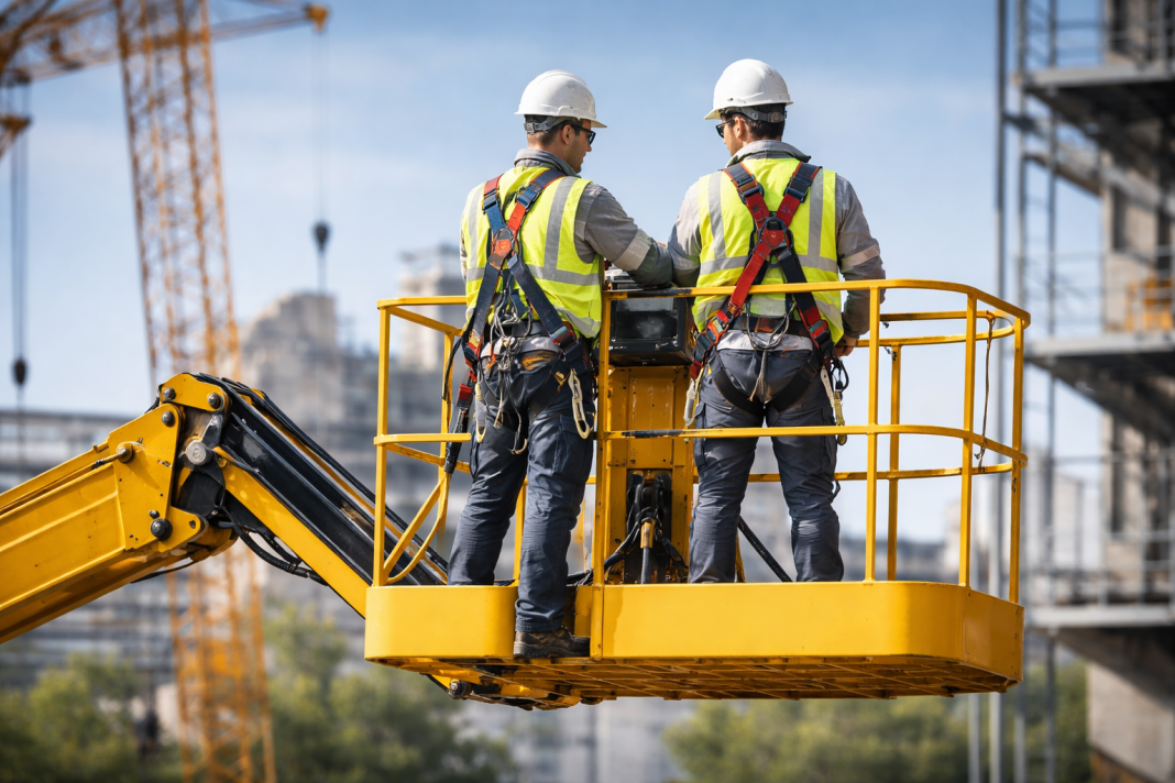 Ce echipamente de siguranță trebuie utilizate în platforma nacelei?