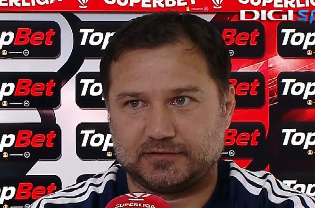 Marius Croitoru, după meciul pierdut cu FCSB, a avut o apariție diferită la interviu: „Sunt extrem de frustrat”