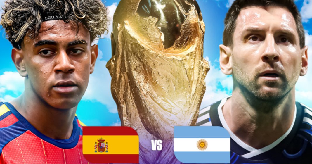 CM 2026: Spania - Argentina, FINALĂ ASTĂZI la ora 22:00. Formațiile de început