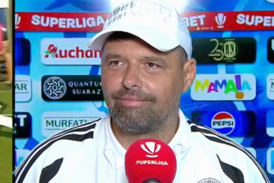 Florin Maxim a spus după meciul Farul - Corvinul 2-0: „Nu suntem proști! Merităm și noi să observăm o linie”