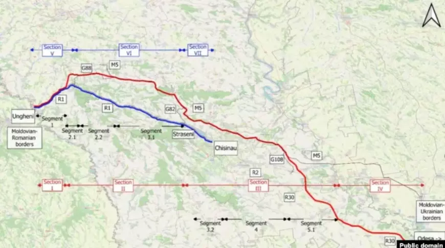 Autostrada A8: Ruta Târgu Mureș – Ungheni – Chișinău din România spre Ucraina Autostrada A8: Ruta Târgu Mureș – Ungheni – Chișinău din România spre Ucraina